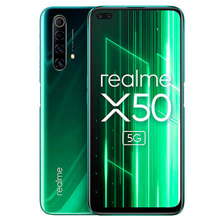 Realme X50 5G Colour Mobile Tomelloso verde