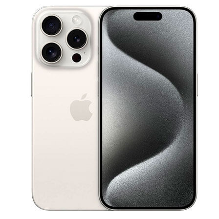 iPhone 15 pro blanco Colour Mobile Tomelloso