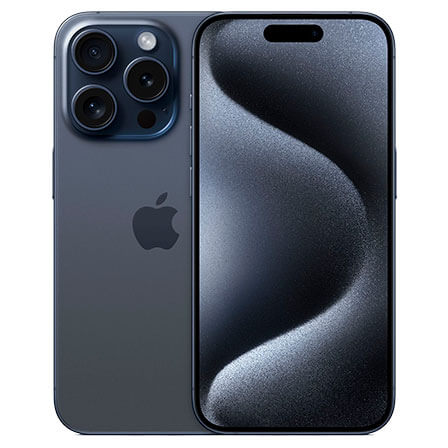 iPhone 15 pro titanio azul Colour Mobile Tomelloso